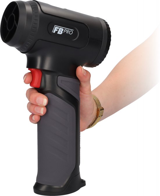 FBT1080 Turbofan Luchtblazer Air Duster Stofblazer 1080g Stuwkracht USB-C Oplaadbaar Compact Zwart