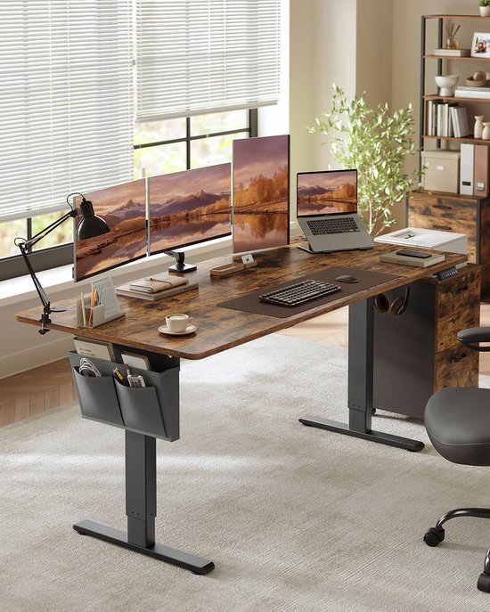 Bureau elektrisch in hoogte verstelbaar 180 x 80 cm