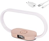Auxmir Bedlamp 2 Pack met 13 Kleuren, 5 Standen, Nachtlampje voor Kinderen met Timerfunctie, LED Tafellamp USB Oplaadbaar, Dimbaar via Touchbediening en Afstandsbediening voor Slaapkamer, Balkon