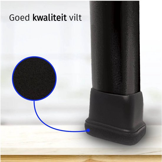 10 stuks buisdoppen van kunststof, meubelstoppen, alle maten naar keuze, 25 x 25 mm tot 50 x 50