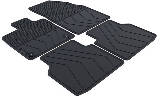 Tapis de voiture en caoutchouc pour Ford Explorer - Année de construction : 2024-aujourd'hui - Ajustement d'origine - 4 pièces