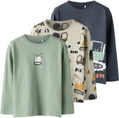 NAME IT Gebreide kleding voor jongens, Donkere Denim, 92 cm
