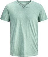 JACK&JONES - JJESPLIT NECK TEE SS NOOS - Heren - T-shirts