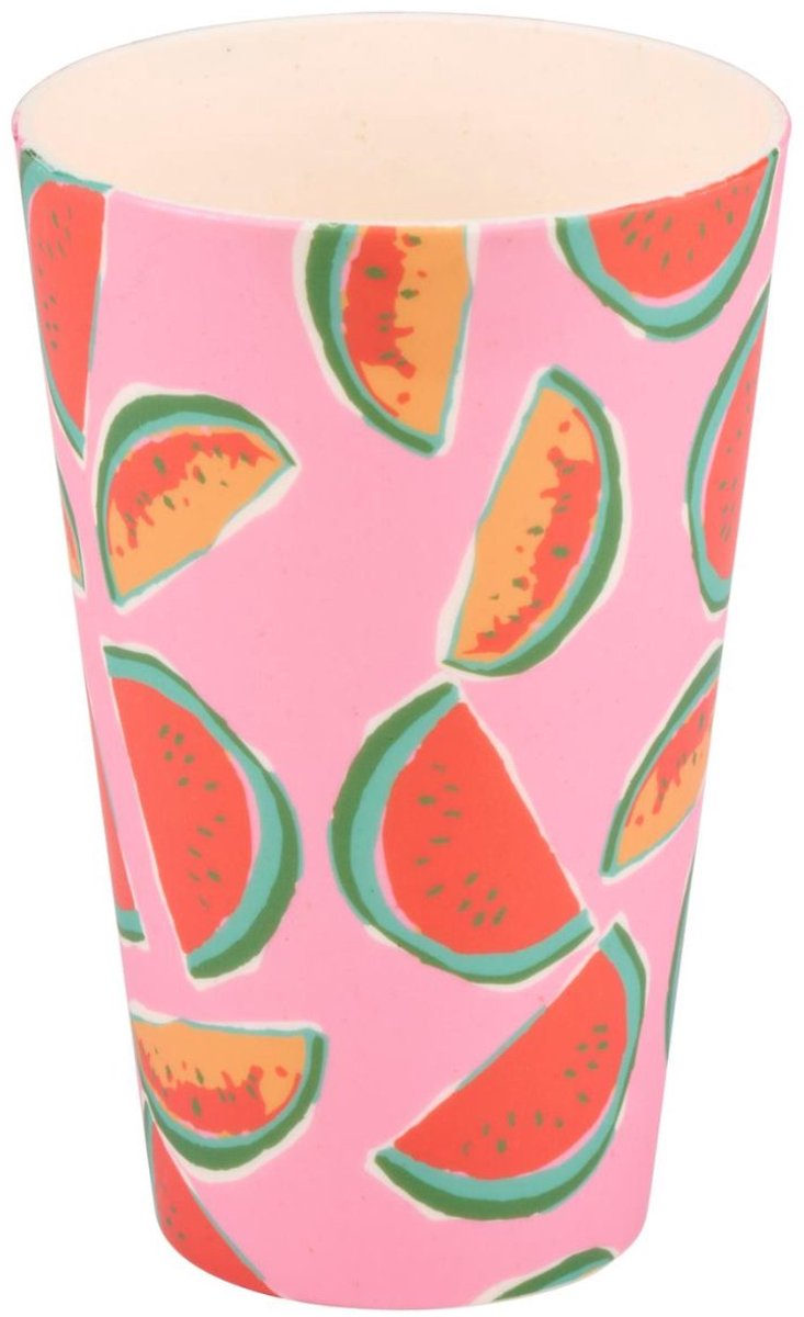 alpina Beker Met Watermeloenprint - Kunststof