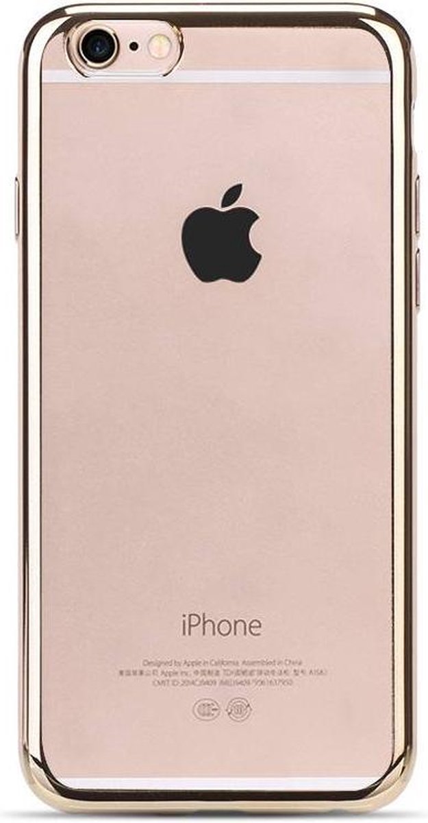 Goud OU Case Ultra Dun Transparant Hoesje iPhone 6 / 6S