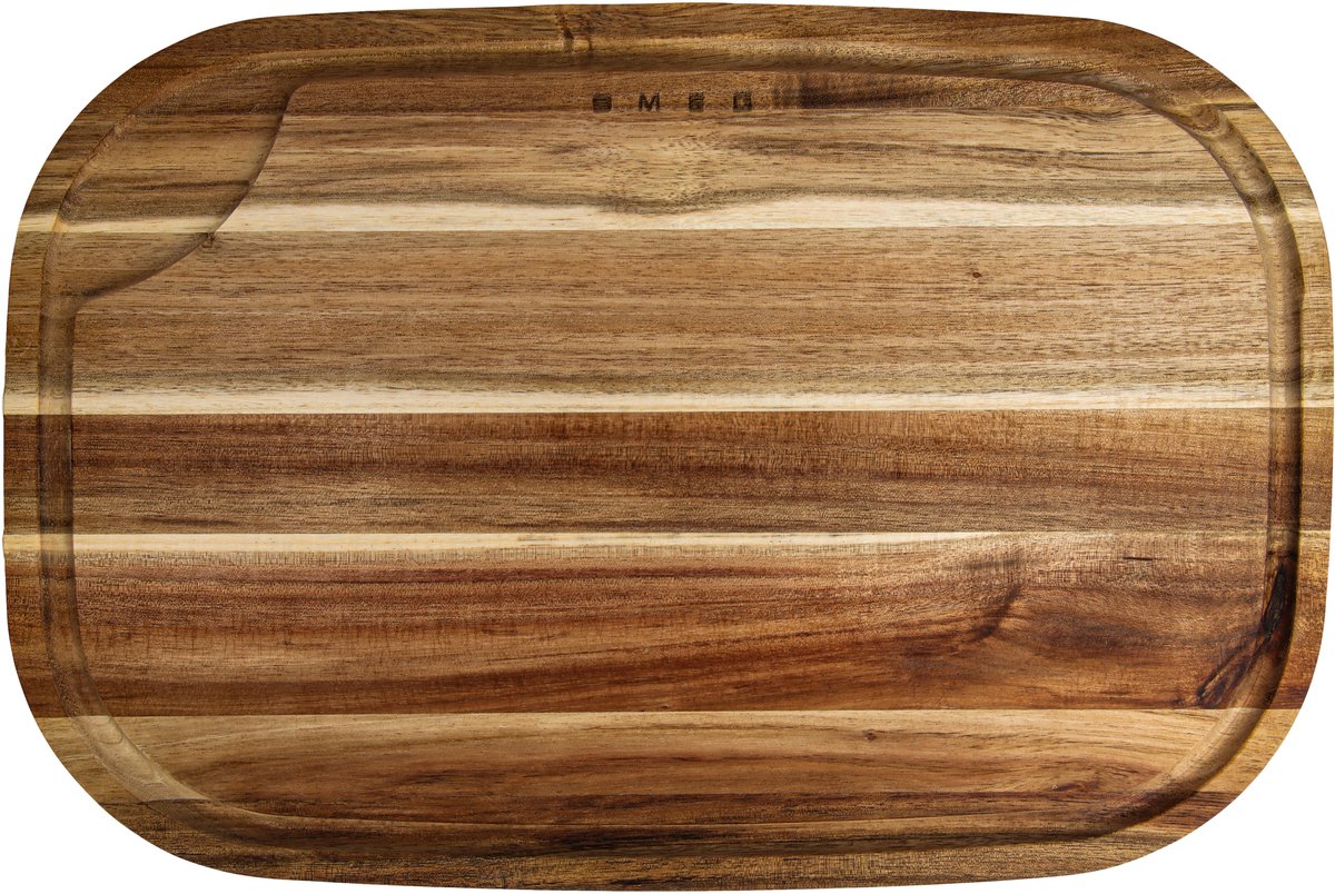 Smeg - Snijplank Acaciahout - 28 x 42 cm