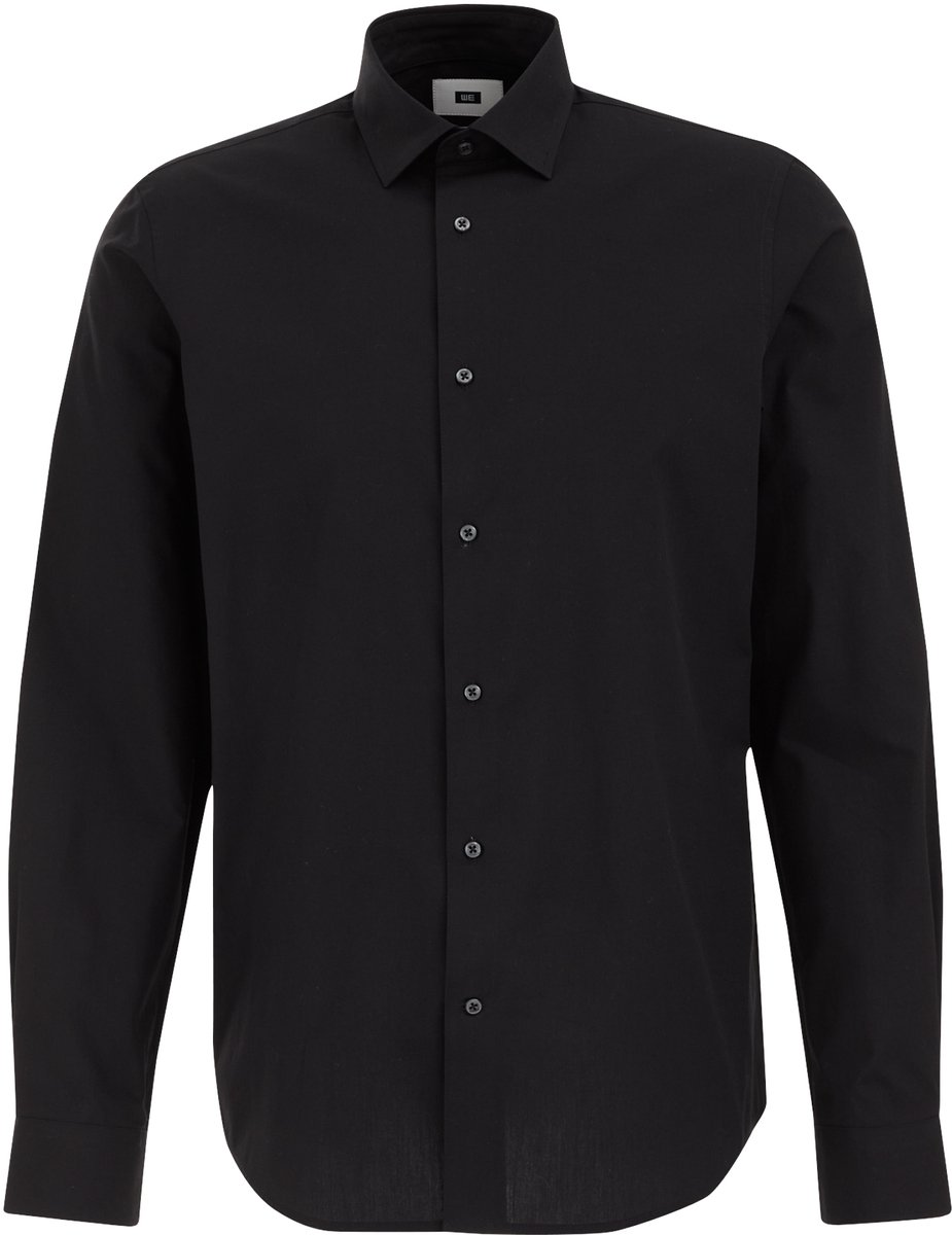 WE Fashion Heren Easy-care regular fit overhemd