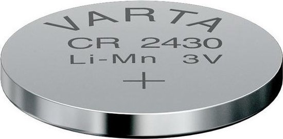Piles boutons CR2430 Lithium 3V Varta - le lot de 10