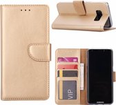 Samsung Galaxy S8 Book type / Wallet Leather Case Champagne Gold
