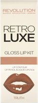 Makeup Revolution - Retro Luxe Kits Gloss - Truth