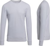Senvi - Crew Sweater Long - Kleur: Wit - Maat XXL