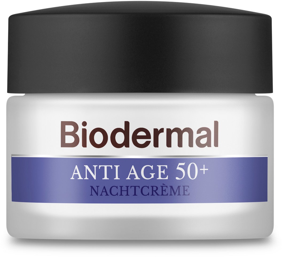 Biodermal Anti Age nachtcrème 50+ - Nachtcrème met niacinamide & sheaboter - Helpt rimpels verminderen - 50ml