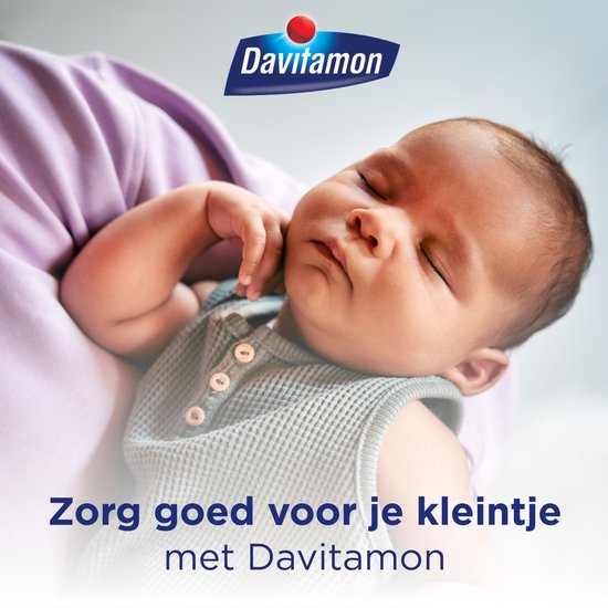 Davitamon Vitamine D Druppels - Vitamine D olie voor baby’s en kinderen - met zonnebloemolie - 100% natuurlijk