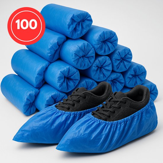 100 pièces - 50MU - couvre-chaussures - jetables - imperméables - couvre-chaussures - couvre-chaussures