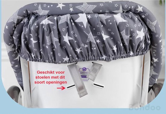 Bondoo Tuigje kinderstoel - Veiligheidstuigje - Tuigje kind - 5 Punts Gordel - Grijs van Bondoo — afbeelding 2