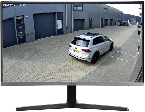 5x Beveiligingscamera set - Bedraad - Sony Dome Premium Full Color 4K - Wit van Merkloos — afbeelding 2