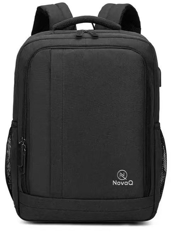 NovaQ Handbagage 40x30x20 - Cabin - Underseater - Transavia, TUI, Wizzair, Eurowings, Easyjet - Compacte Laptop Rugzak met USB aanluiting