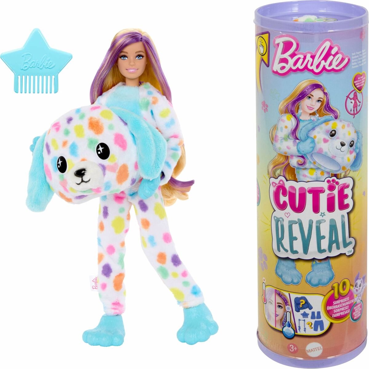 Barbie Cutie Reveal Color Dream Wit/Blauw