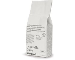 Kerakoll Fugabella Voegmiddel KK2 - Kleur 2 Beige - 3 kg Voegmortel voor Tegels & Natuursteen - Verkrijgbaar in 50 Kleuren - Greenbuild rating 4