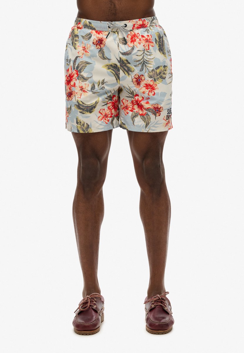 Superdry Zwemshort met Hawaïaanse print 43 cm Heren Zwembroeken Aloha Shadow