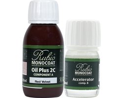 Rubio Monocoat Oil Plus 2C - Houtolie Binnen - Red Velvet - 130 ml