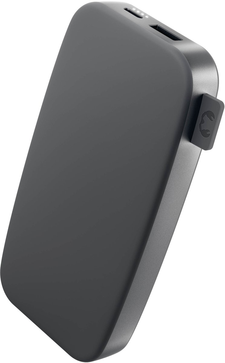 Fresh 'n Rebel - Powerbank 12000 mAh USB-C - Ultra Fast Charging & 20W PD - Storm Grey - Zwart