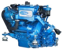 Solé Scheepsdieselmotor Mini 17 met Technodrive keerkoppeling TMC40L, R=2.00:1