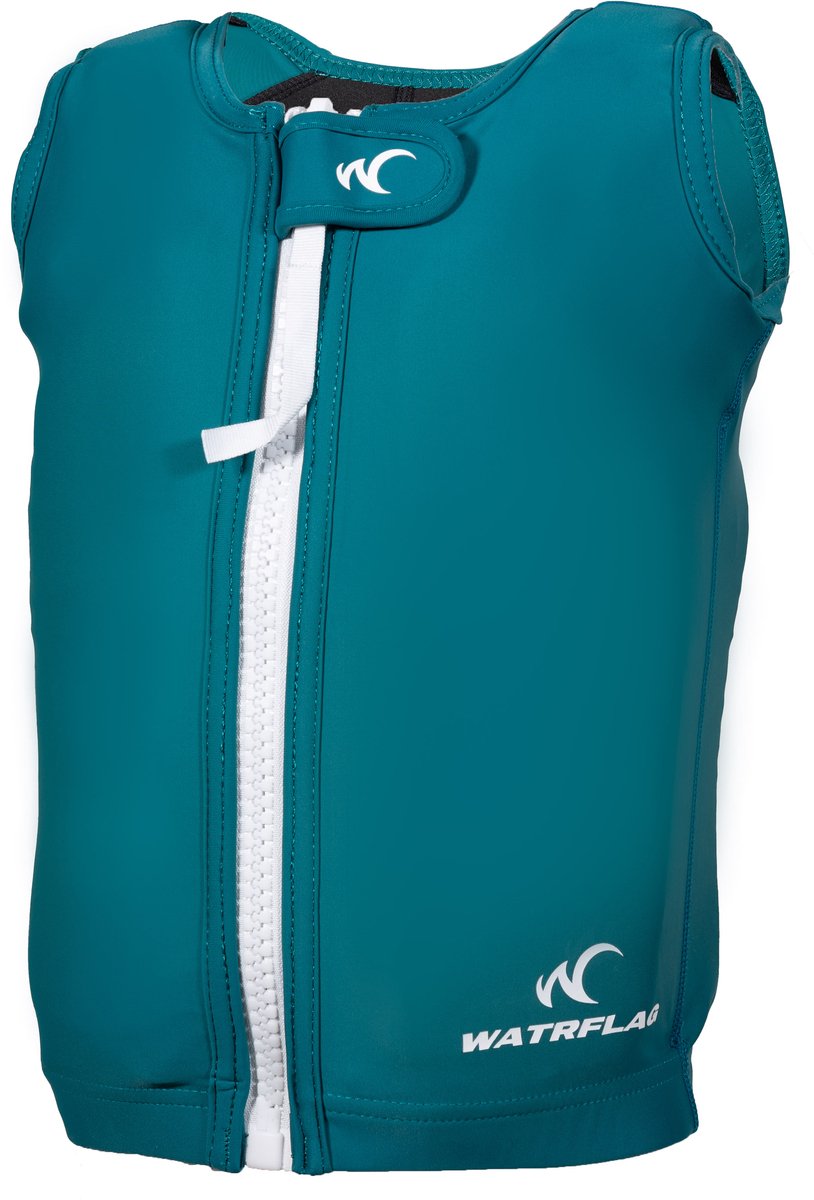 Watrflag swim suit Corsica Kids Petrol - zwemvest / drijfvest voor kinderen — afbeelding 2
