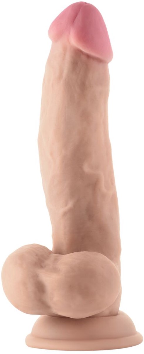 Realistische Dildo Shaft Siliconen Ø 4,5 cm (15,5 cm)