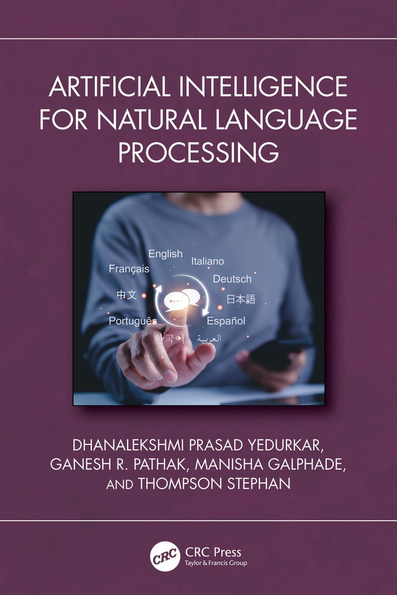Artificial Intelligence For Natural Language Processing van Dhanalekshmi Prasad Yedurkar