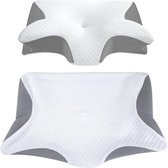 Bol.com Anti snurk kussen - Voor iedere slaaphouding - 60x40 cm - Hoofdkussen - Apneu - Ergonomisch & orthopedisch - Memory foam... aanbieding
