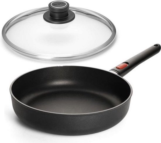 Koekenpan, ø 24 Cm, 1.5 L, Gerecycled Aluminium, QXR Non Stick Inductie Woll Ecolite Qxr Koekenpan, ø 24 Cm, 1.5 L, Gerecycled Aluminium, QXR Non Stick Inductie Woll Ecolite Qxr