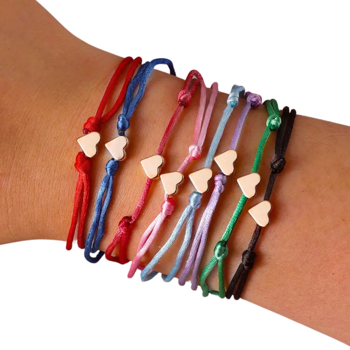 Nivard Armband - Staal - Nep Zilver - Dames - Zwarte Kralen