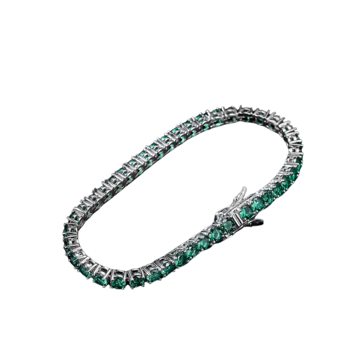 Nivard Armband - Staal - Nep Zilver - Dames - Zilver 23cm