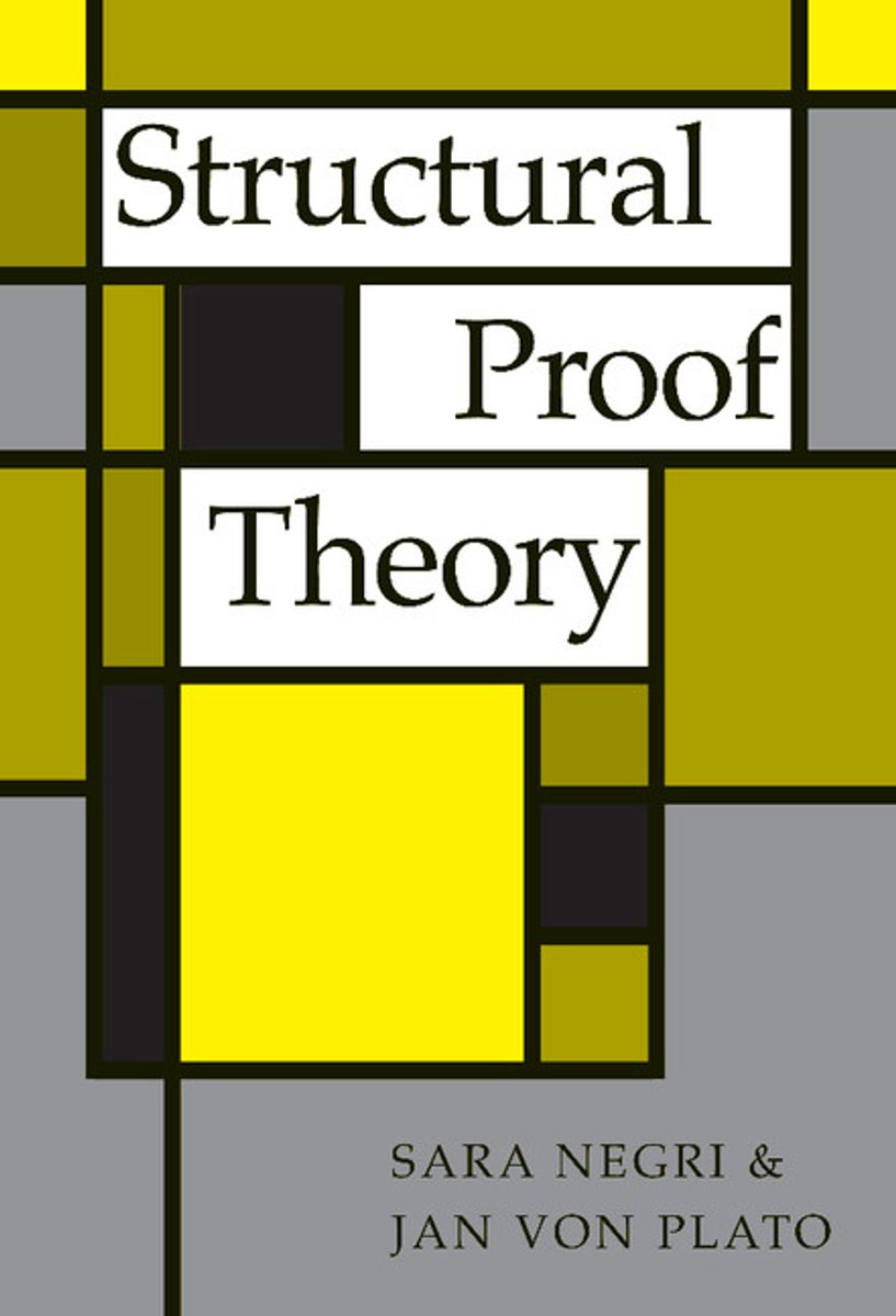 Omslag van Structural Proof Theory