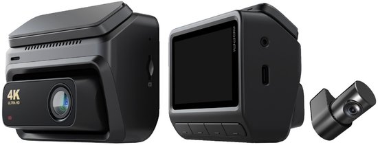 DDPAI Z60 Dashcam - 4K Ultra HD Auto Cam Voor en Achter - 32GB