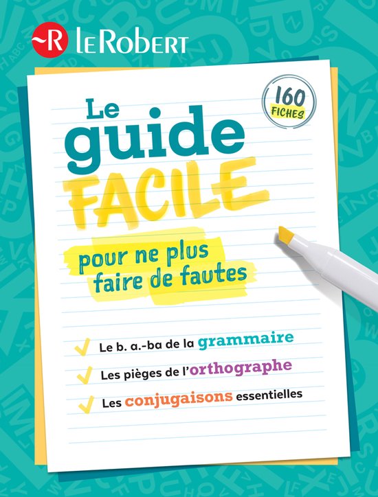 Le Robert - Guide Facile Pour Ne Pas Faire De Fautes - cover