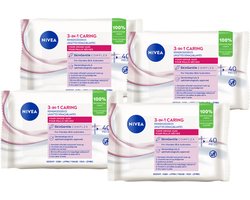 NIVEA Essentials Reiniginsdoekjes voor de droge en gevoelige huid - Make-Up Remover -…