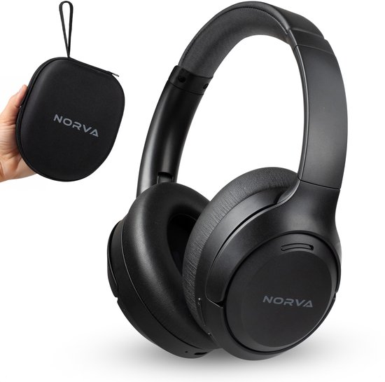 Norva Draadloze Noise Cancelling Koptelefoon - Tot 60 Uur