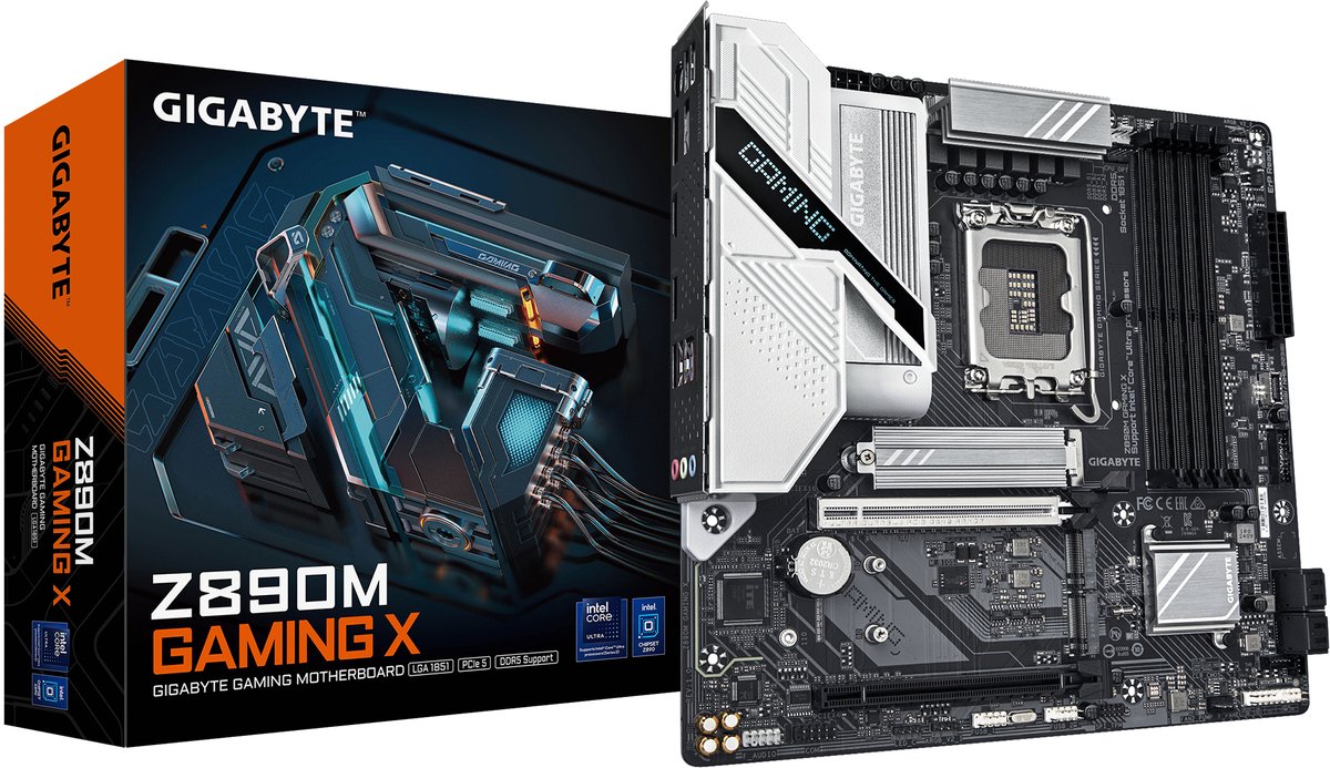 GIGABYTE Z890M GAMING X moederbord