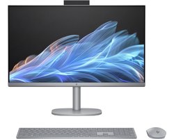 "HP OmniStudio X 27-cs0022nb Intel Core Ultra 5 125H 68,6 cm (27"") 3840 x 2160 Pixels Alles-in-��n-pc 16 GB DDR5-SDRAM 1 TB SSD Windows 11 Home Wi-Fi 7 (802.11be) AI PC Zilver"