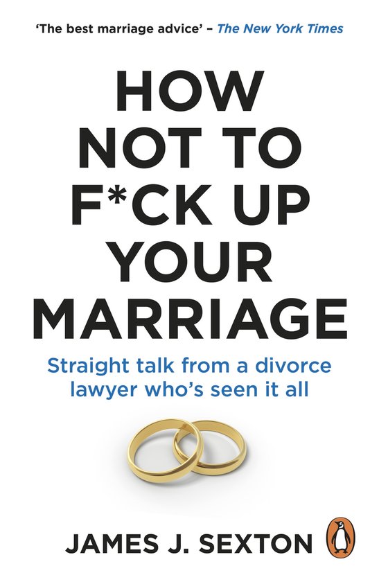 How Not to F*ck Up Your Marriage - cover