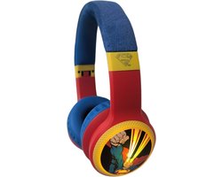 Superman - draadloze kinderkoptelefoon - met led lights - met microfoon - comfortabel