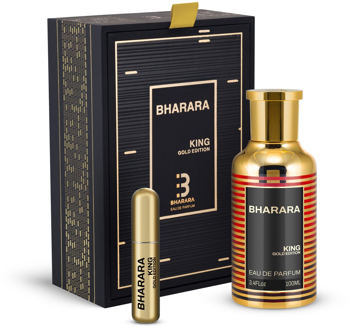 Bharara - King Gold Edition - Men - Eau De Parfum - 100 ml