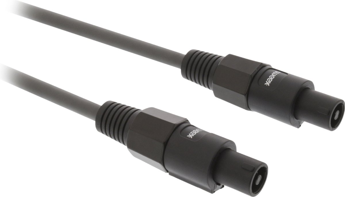 Sweex Luidsprekerkabel Speaker 2-Pins Female - Speaker 2-Pins Female 3.0 m Donkergrijs