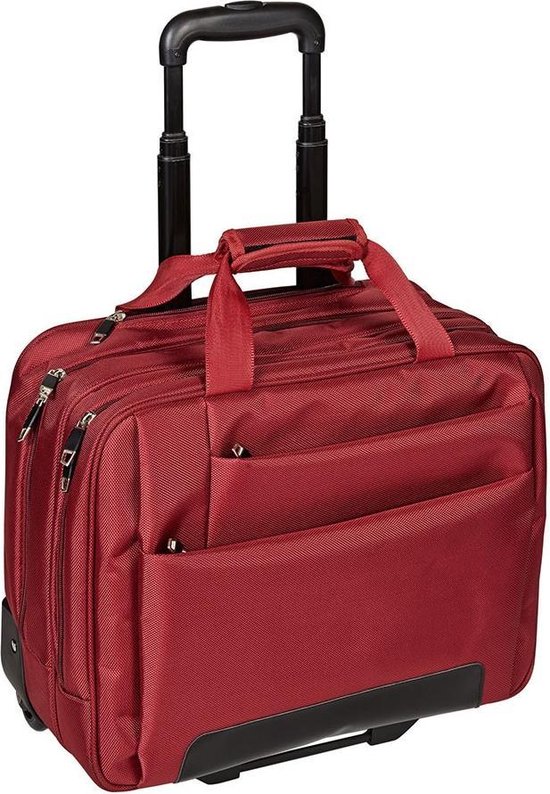 Dermata Business Laptop Trolley 3479NY Rood