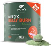 Nature's Finest Detox Belly Burn 125g - 2in1 Afslank Detox Formule - 100% Natuurlijke Ingrediënten Detoxkuur om Gewicht Te Verliezen - Gewichtsverlies Product