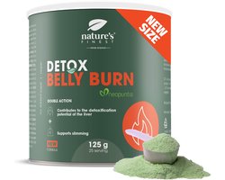Nature's Finest Detox Belly Burn 125g - 2in1 Afslank Detox Formule - 100% Natuurlijke Ingrediënten Detoxkuur om Gewicht Te Verliezen - Gewichtsverlies Product