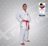 Kumite-karatepak Onyx Evolution Arawaza | WKF-approved - Product Kleur: Wit / Product Maat: 210
