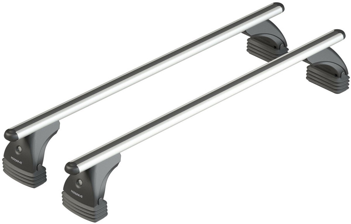 Lampa dakdragers |Nordrive Aluminium complete set geschikt voor: - Bmw Serie 1 3p (E81) - 2007 - 2012